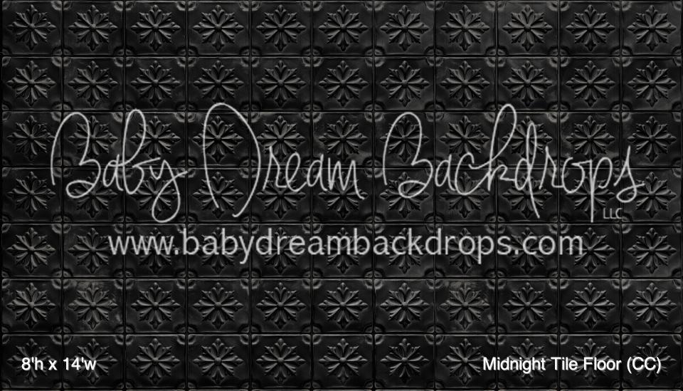 Midnight Tile Fabric Floor (CC)