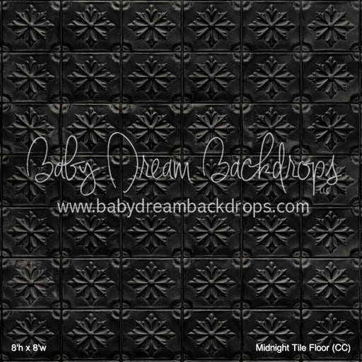 Midnight Tile Fabric Floor (CC)