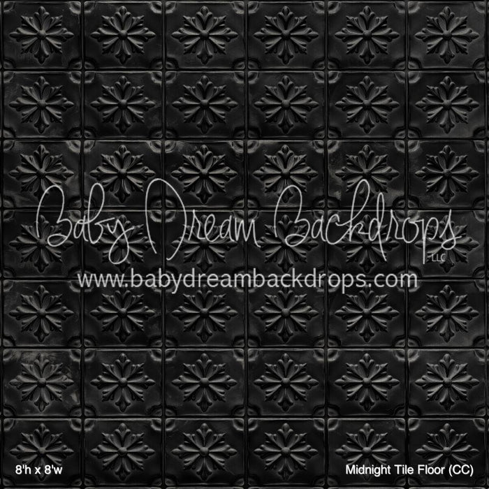 Midnight Tile Fabric Floor (CC)