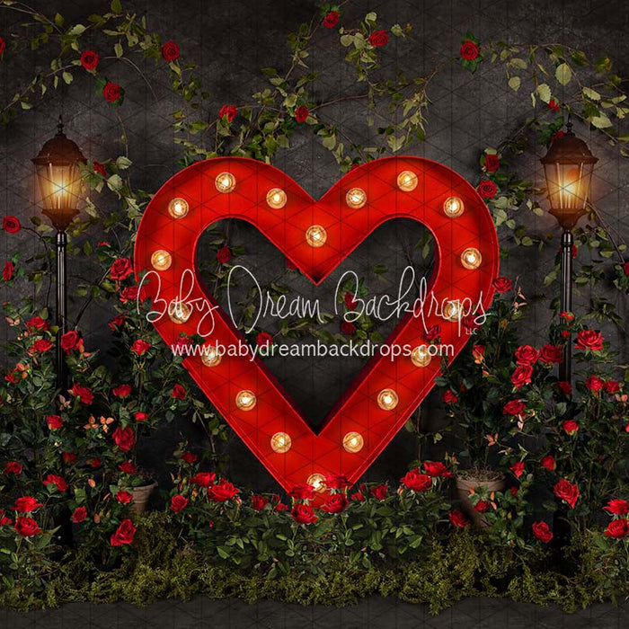 Midnight Garden Love Marquee