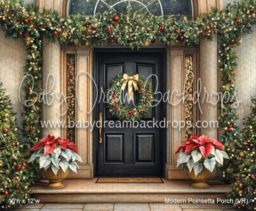 Modern Poinsetta Porch (VR)