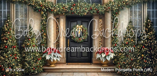 Modern Poinsetta Porch (VR)