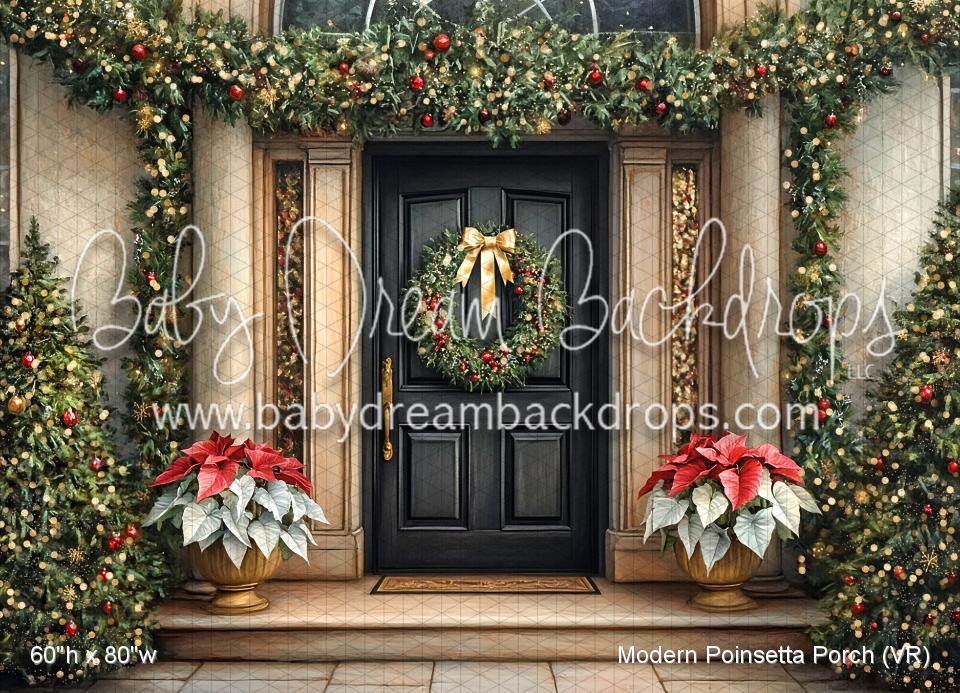 Modern Poinsetta Porch (VR)