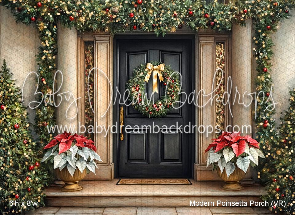 Modern Poinsetta Porch (VR)