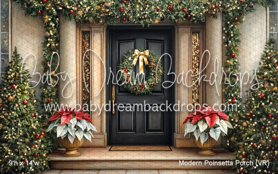 Modern Poinsetta Porch (VR)