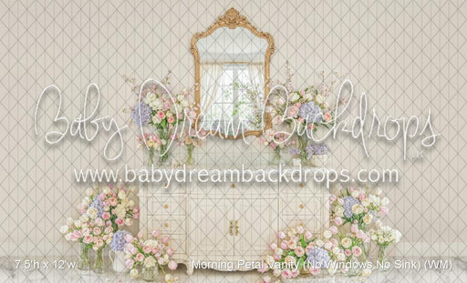 Morning Petal Vanity (No Windows No Sink) (WM)