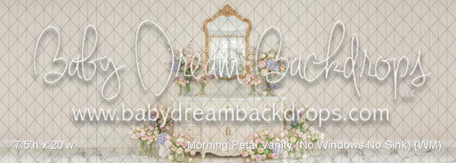 Morning Petal Vanity (No Windows No Sink) (WM)