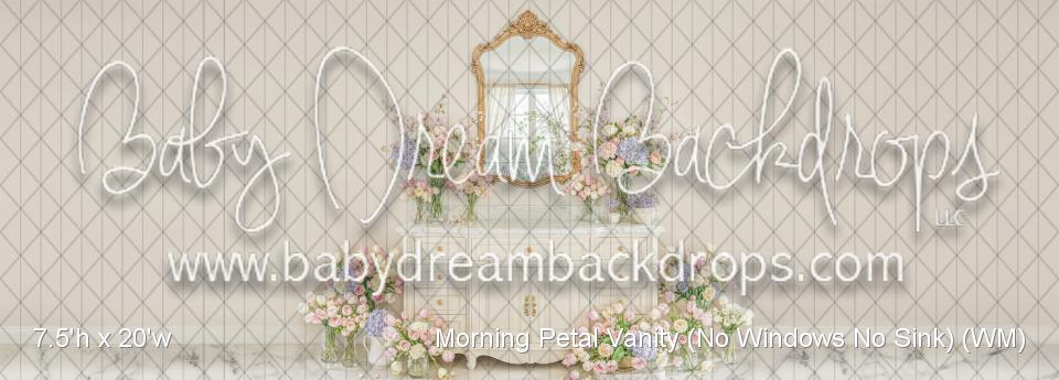 Morning Petal Vanity (No Windows No Sink) (WM)