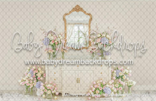 Morning Petal Vanity (No Windows No Sink) (WM)