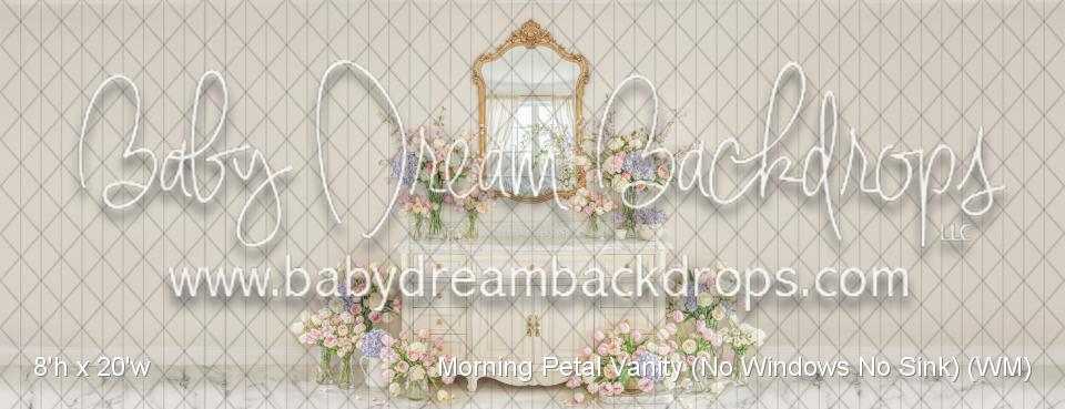 Morning Petal Vanity (No Windows No Sink) (WM)