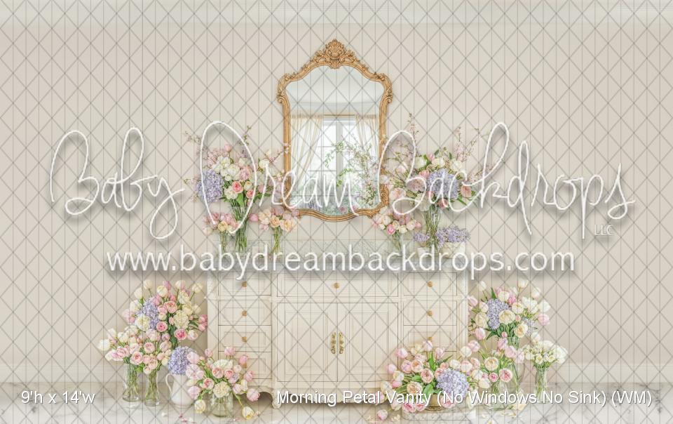 Morning Petal Vanity (No Windows No Sink) (WM)