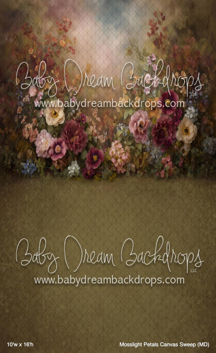 Mosslight Petals Canvas Sweep (MD)