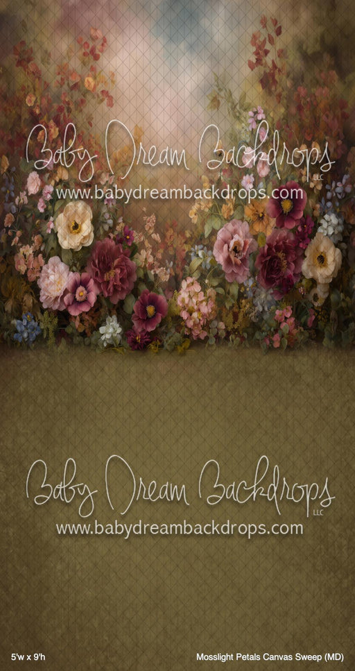 Mosslight Petals Canvas Sweep (MD)