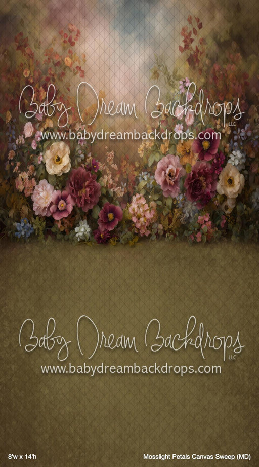 Mosslight Petals Canvas Sweep (MD)