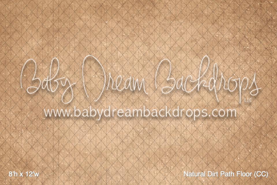 Natural Dirt Path Fabric Floor (CC)