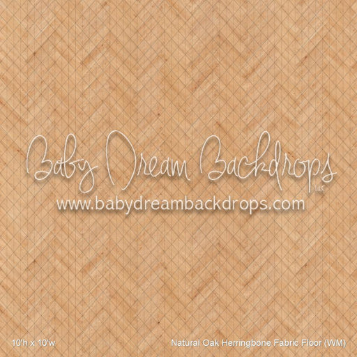 Natural Oak Herringbone Fabric Floor (WM)