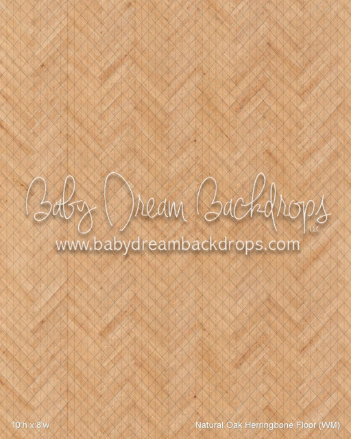 Natural Oak Herringbone Fabric Floor (WM)