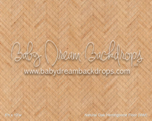 Natural Oak Herringbone Fabric Floor (WM)