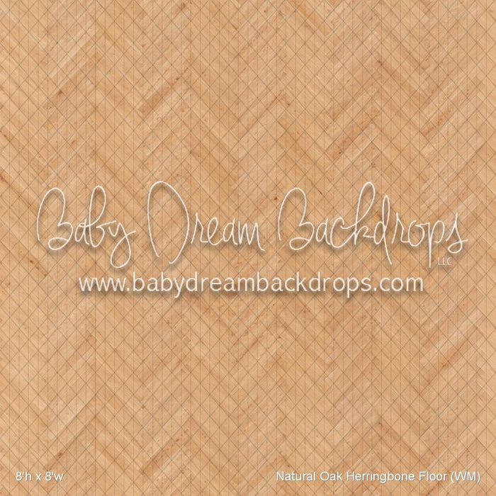Natural Oak Herringbone Fabric Floor (WM)