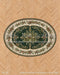 Natural Oak Herringbone with Evergreen Rug Fabric Floor (WM)