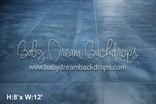 Navy Slate Shower Fabric Floor (SM)