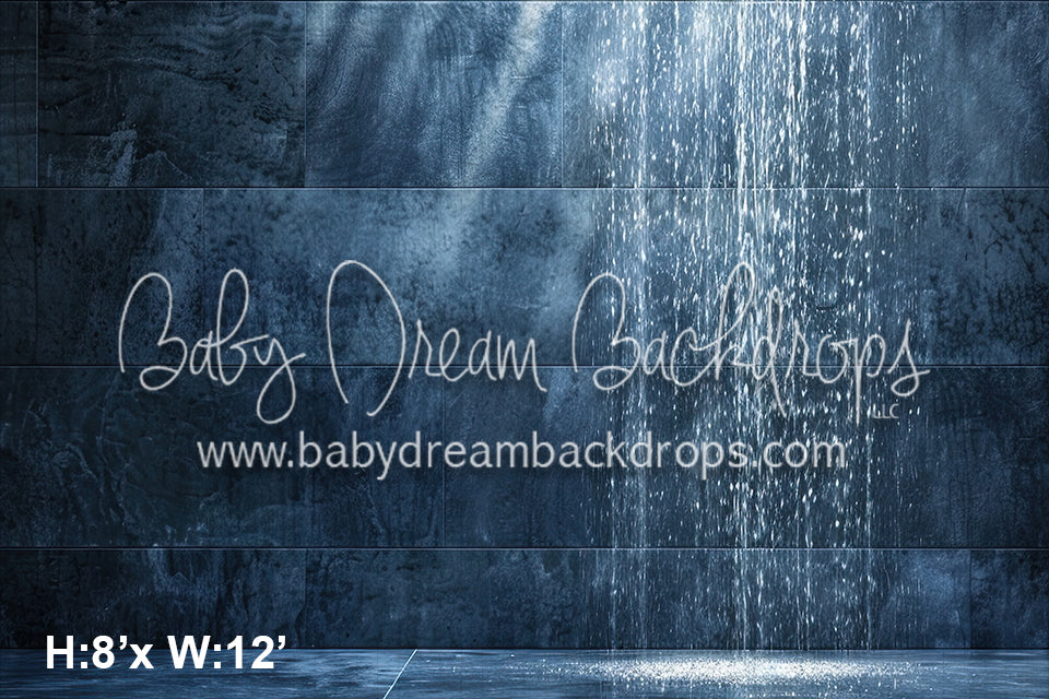 Navy Slate Shower (SM)