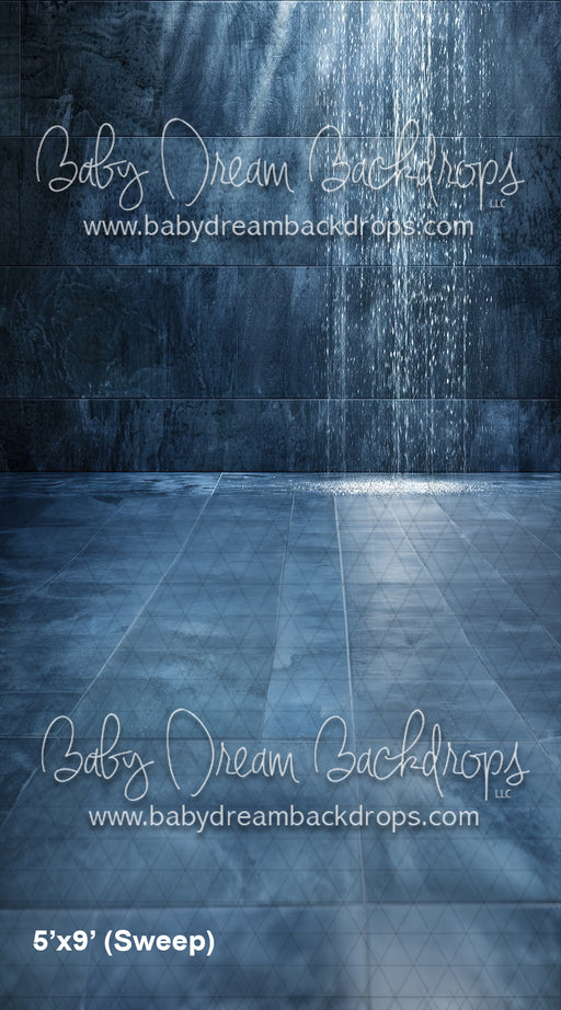 Navy Slate Shower Sweep (SM)