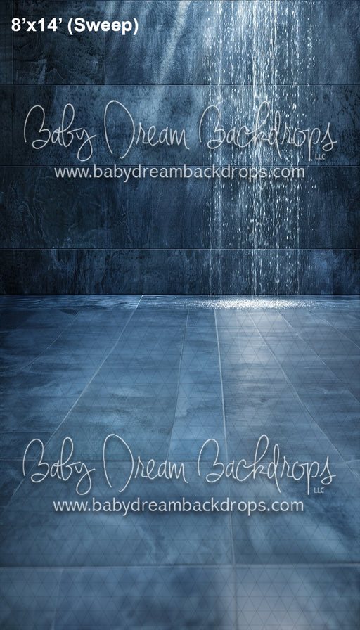 Navy Slate Shower Sweep (SM)