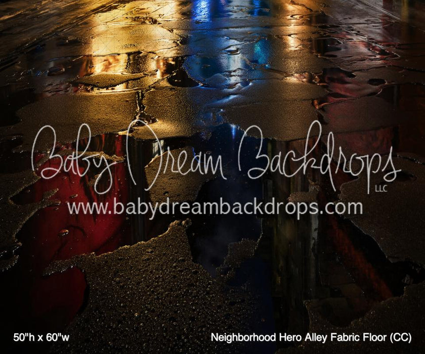 Neighborhood Hero Alley Fabric Floor (CC)