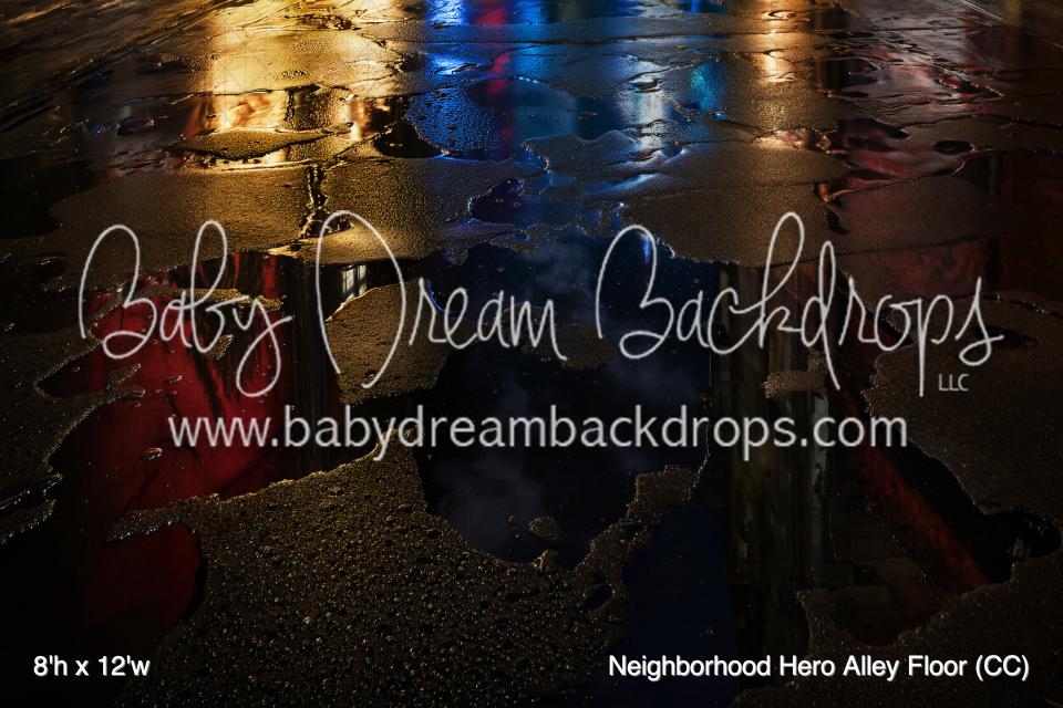 Neighborhood Hero Alley Fabric Floor (CC)