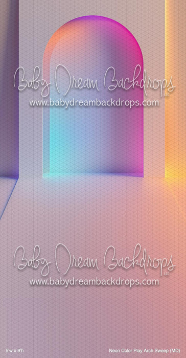 Neon Color Play Arch Sweep (MD)