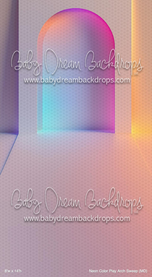 Neon Color Play Arch Sweep (MD)