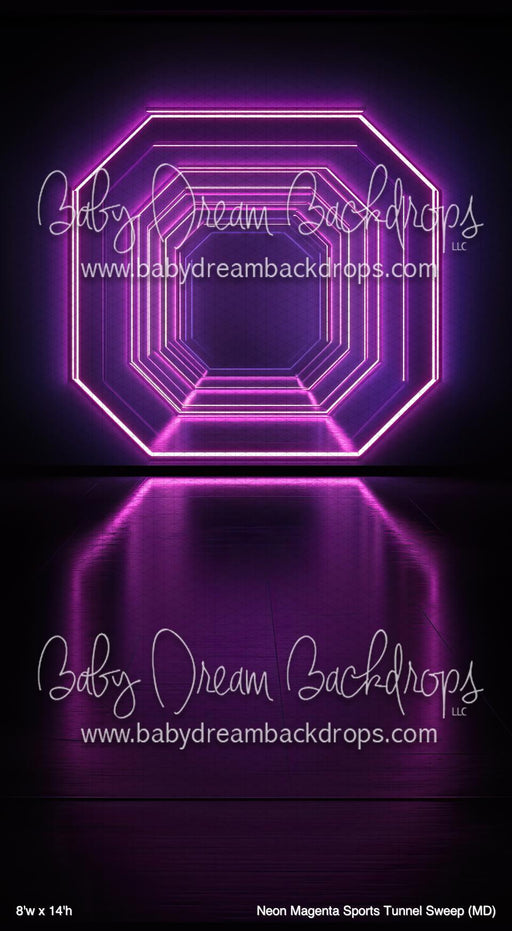 Neon Magenta Sports Tunnel Sweep (MD)