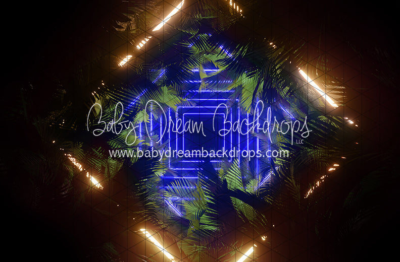 Neon Jungle Blue (CC)