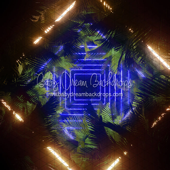 Neon Jungle Blue (CC)