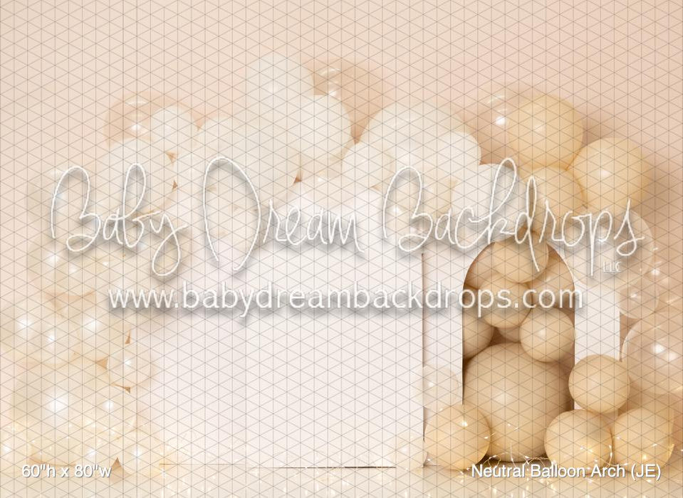 Neutral Balloon Arch (JE)