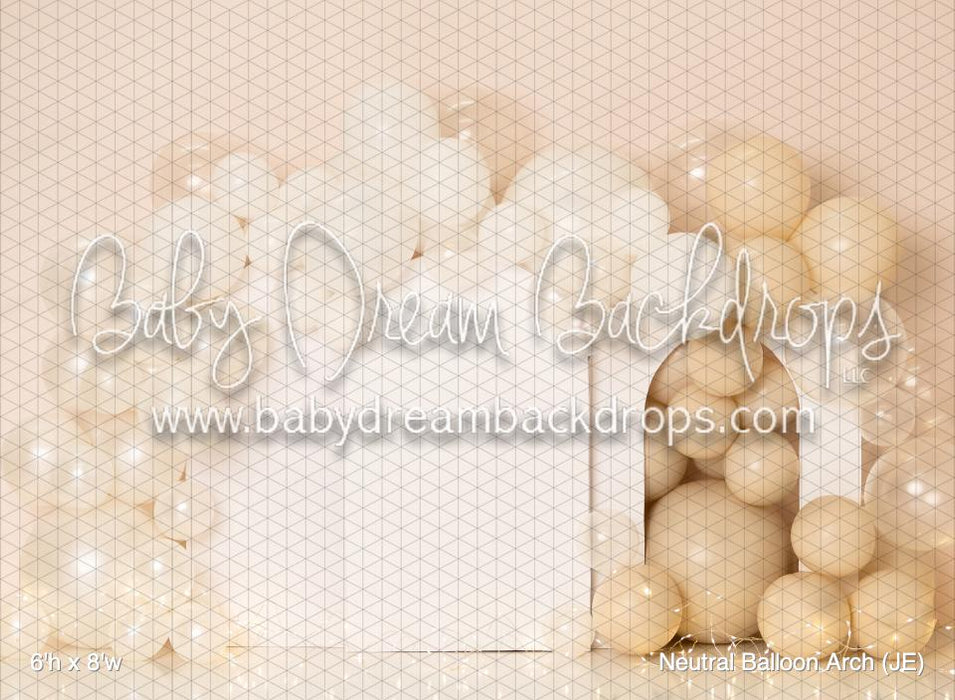 Neutral Balloon Arch (JE)