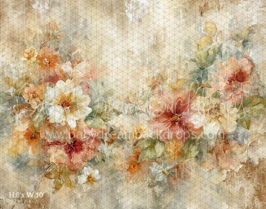 Neutral Grunge Florals (CM)