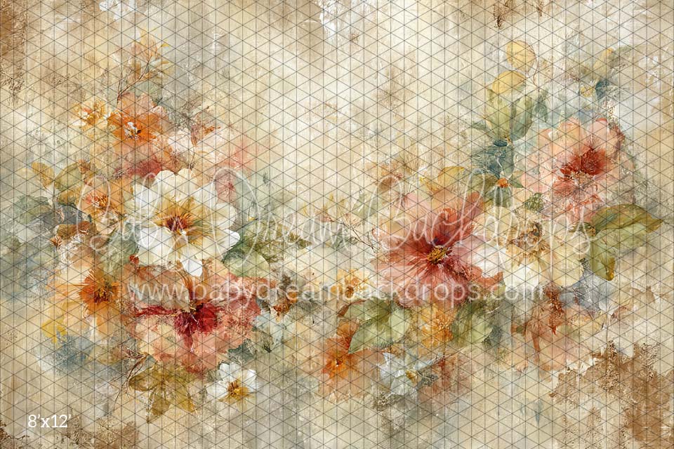 Neutral Grunge Florals (CM)