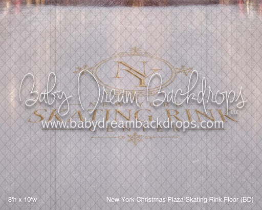 New York Christmas Plaza Skating Rink Floor (BD)