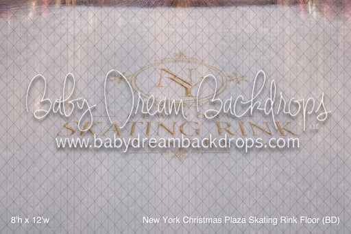 New York Christmas Plaza Skating Rink Floor (BD)