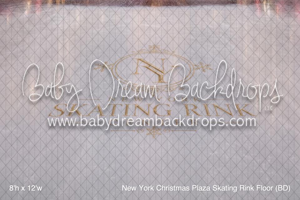 New York Christmas Plaza Skating Rink Floor (BD)