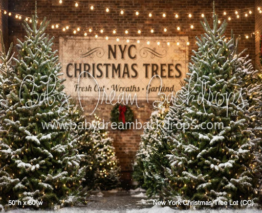 New York Christmas Tree Lot (CC)