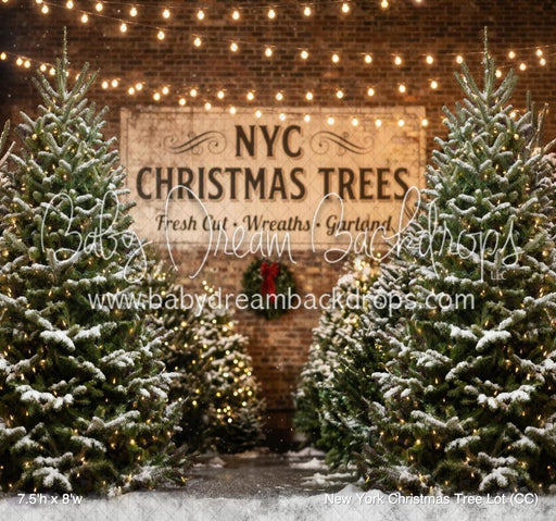 New York Christmas Tree Lot (CC)