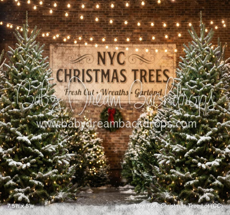 New York Christmas Tree Lot (CC)