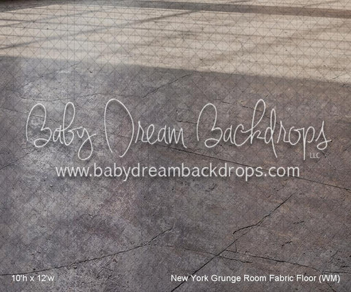 New York Grunge Room Fabric Floor (WM)