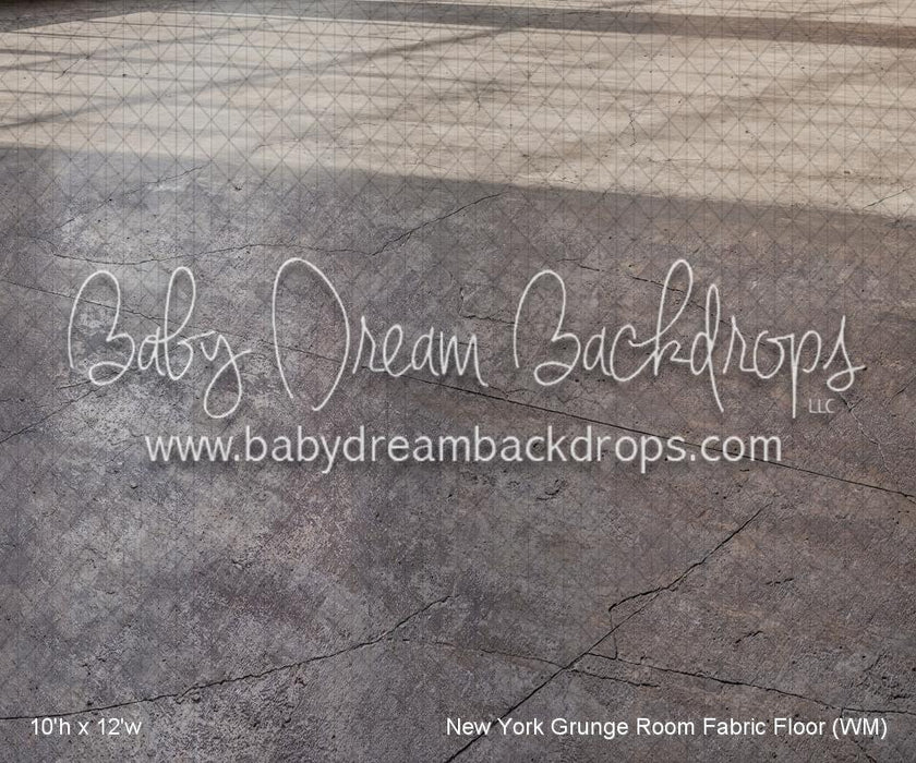 New York Grunge Room Fabric Floor (WM)