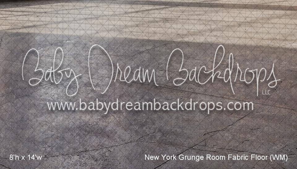 New York Grunge Room Fabric Floor (WM)