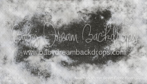 New York Winter Street Fabric Floor (CC)