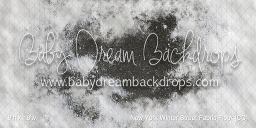 New York Winter Street Fabric Floor (CC)